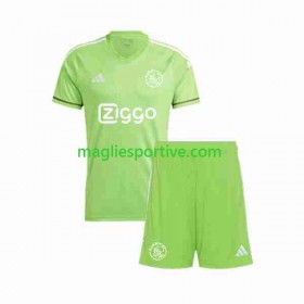 Completo Calcio AFC Ajax Portiere Bambino Divisa Prima 2023-2024